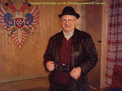 Siegfried Weißenfels von den Kamenzer Schützen